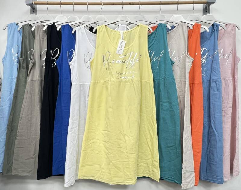 Sukienki damskie (Włoskie produkt) Roz Standard, Mix Kolor Paczka 5 szt